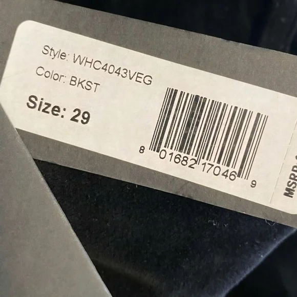 Hudson Nix Black Velvet Lace Up Legs High Rise Jeans Size 29 NWT - Picture 3 of 7